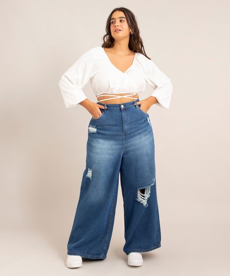 Calca-Jeans-Destroyed-Wide-Pantalona-Plus-Size-Cintura-Super-Alta-Azul-Medio-1007211-Azul_Medio_1